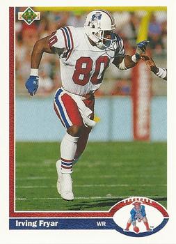 Irving Fryar New England Patriots 1991 Upper Deck NFL #270